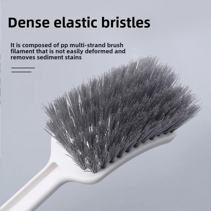 Long Handle Square Toilet Brush No Dead Angle Bathroom Wall Mounted Cleaning Toilet Brushes Household Goods Sanitary Bathroom
