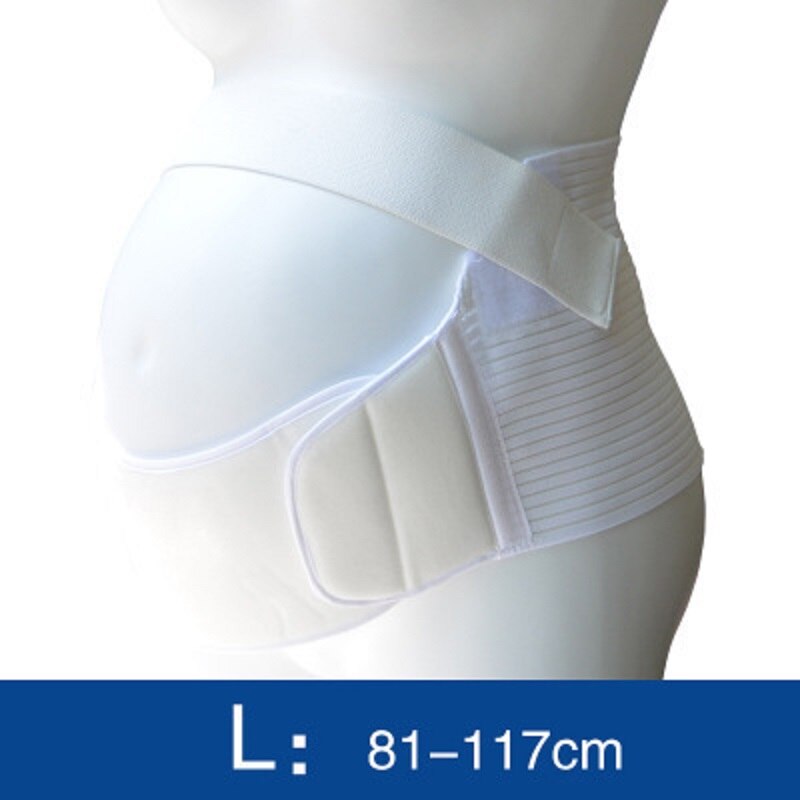 Aktualisiert Abnominal Gürtel in umweltfreundliche materialien für Schwangere Frauen Vor Geburt: M / weiß