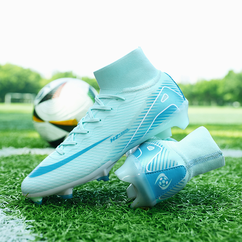 Profi Fußballschuhe Herren Sozial Cleats Gras Ausbildung Original Sportschuhe Rutschfeste, ultraleichte Fußballplatzstiefel für Höhle Innenbereich