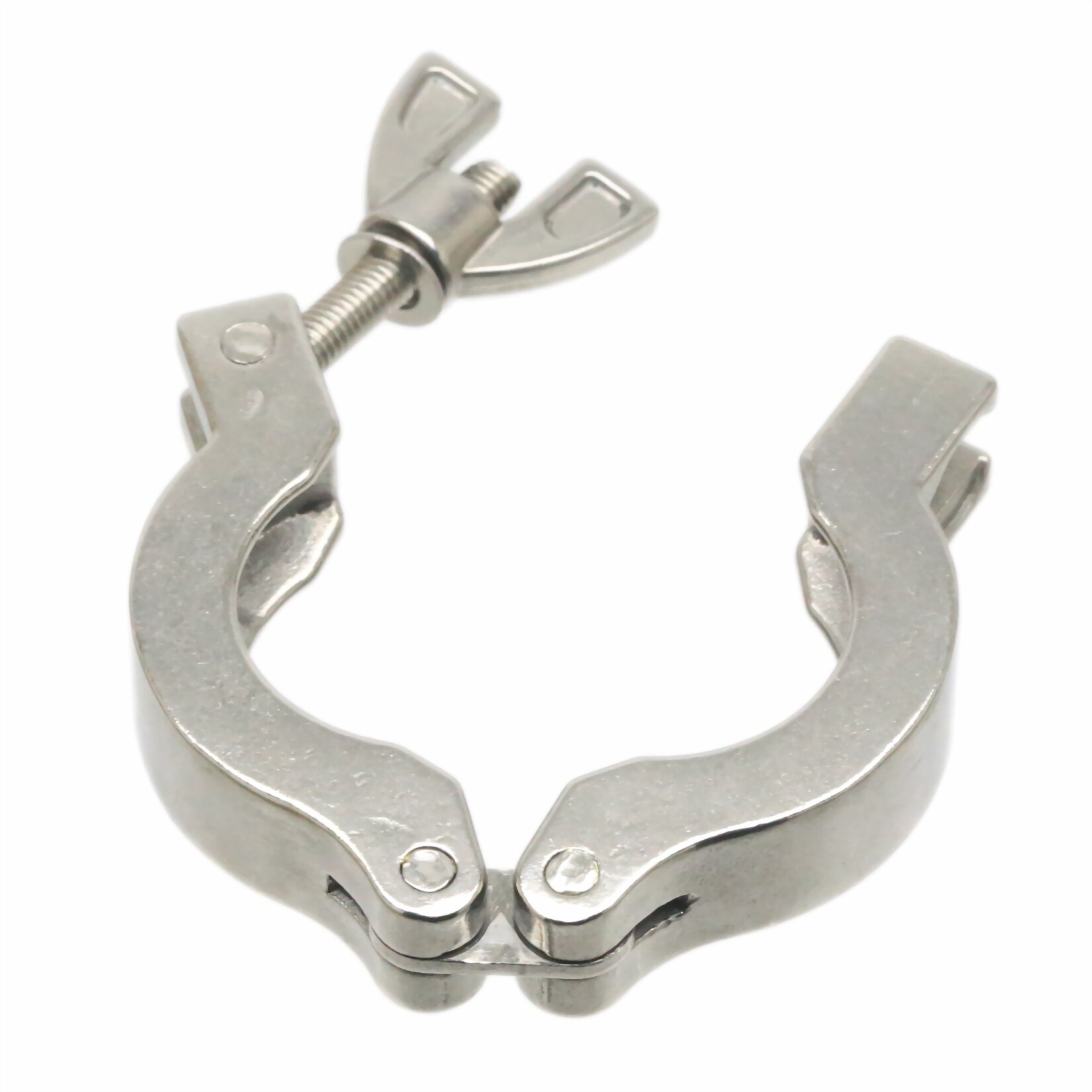 Abrazaderas de tuerca de ala de bisagra ISO-KF25 NW/KF-25 accesorios de brida de vacío 304 de acero inoxidable (sin centralización y anillo O)