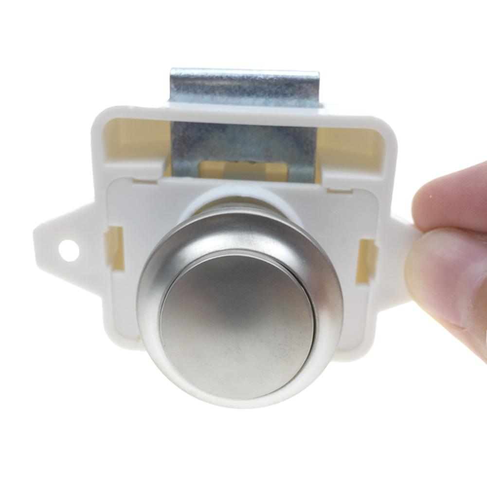 5PCS Camper Car Push Lock RV Caravan Boat Motor Home Office Cabinet Drawer Latch Button Locks For Furniture Hardware