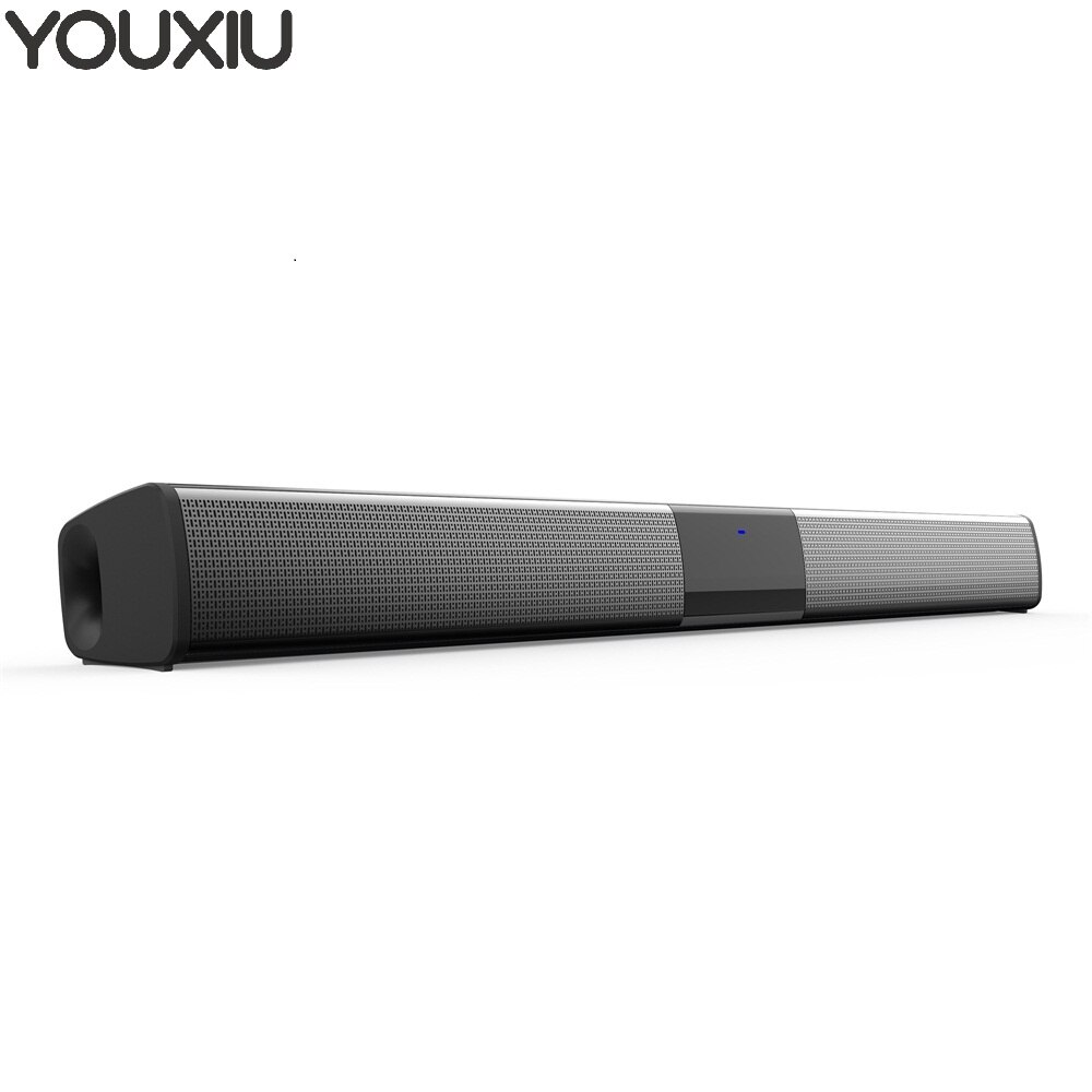 Youxiu 4 alto-falantes de rádio fm soundbar sem fio bluetooth tf cartão alto-falante surround cinema em casa tv som estéreo barra