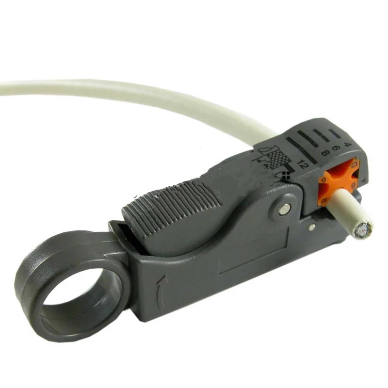 Pince à sertir de câble Coaxial RG58 RG59 RG62, pince à sertir avec dénudeur de câble coaxial wx-332
