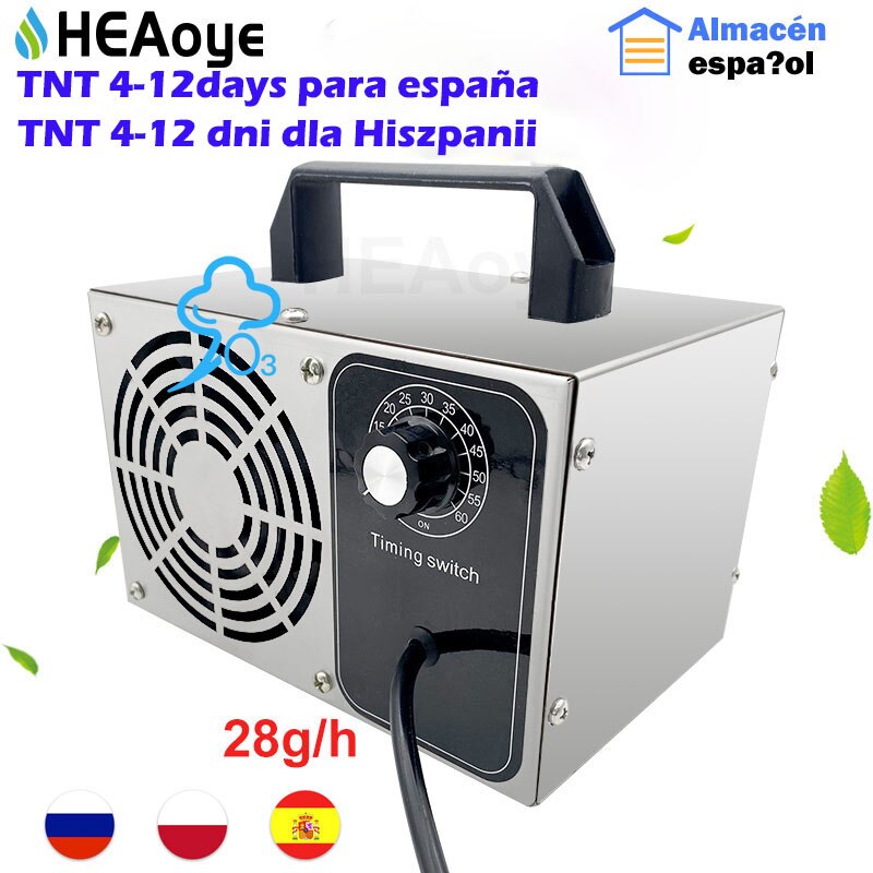 220V/110V 5g/28g Ozone Generator Ozonator machine water air purifier Air Cleaner deodorization sterilization Sterilize Portable
