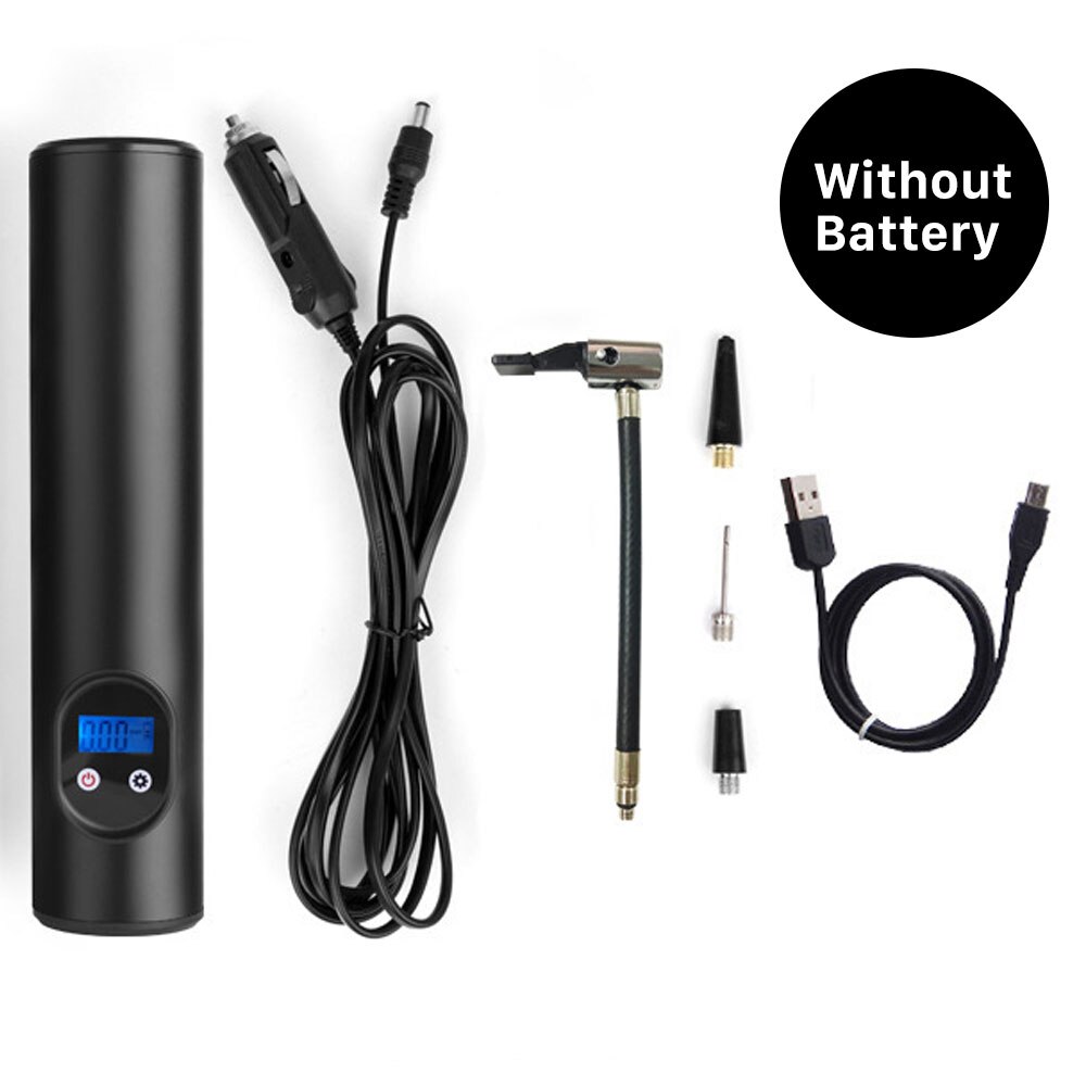 Opblaasbare Pomp Handheld Draagbare Luchtcompressor Draadloze Digitale Autoband Pomp 12V 150PSI Elektrische Luchtpomp Voor Auto Emergency: Without Battery B