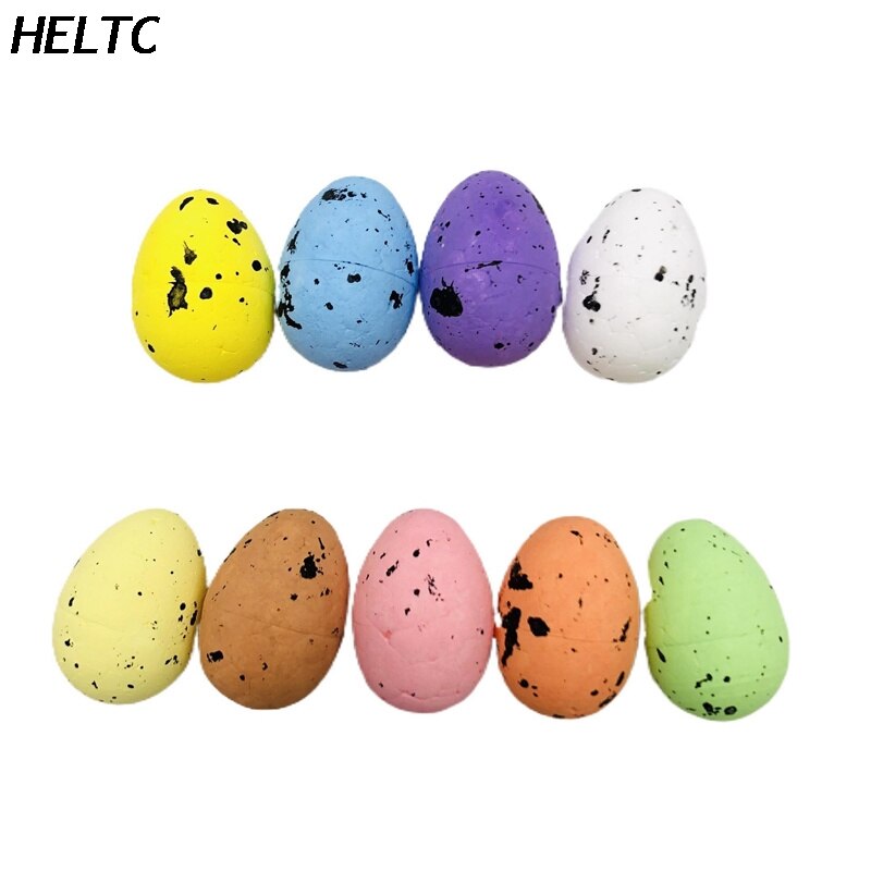 30 Stuks Foam Paaseieren Voor Home Party Diy Craft Kids Favor Pasen Decor