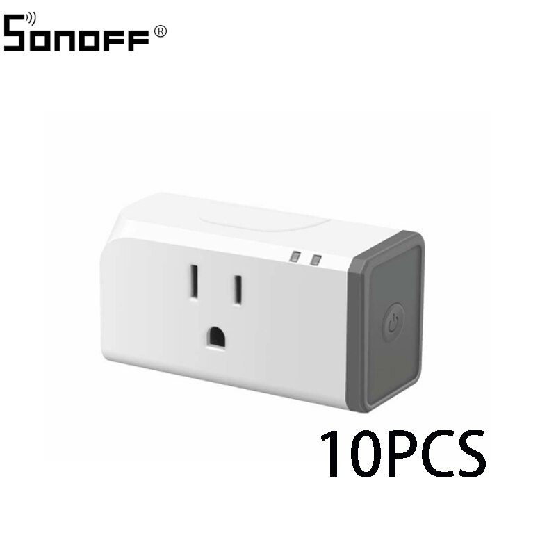 10Pcs Sonoff S31 Smart WiFi Switch Smart Home US Plug Voice Remote Intelligent Control Home Automation With Google Home Alexa