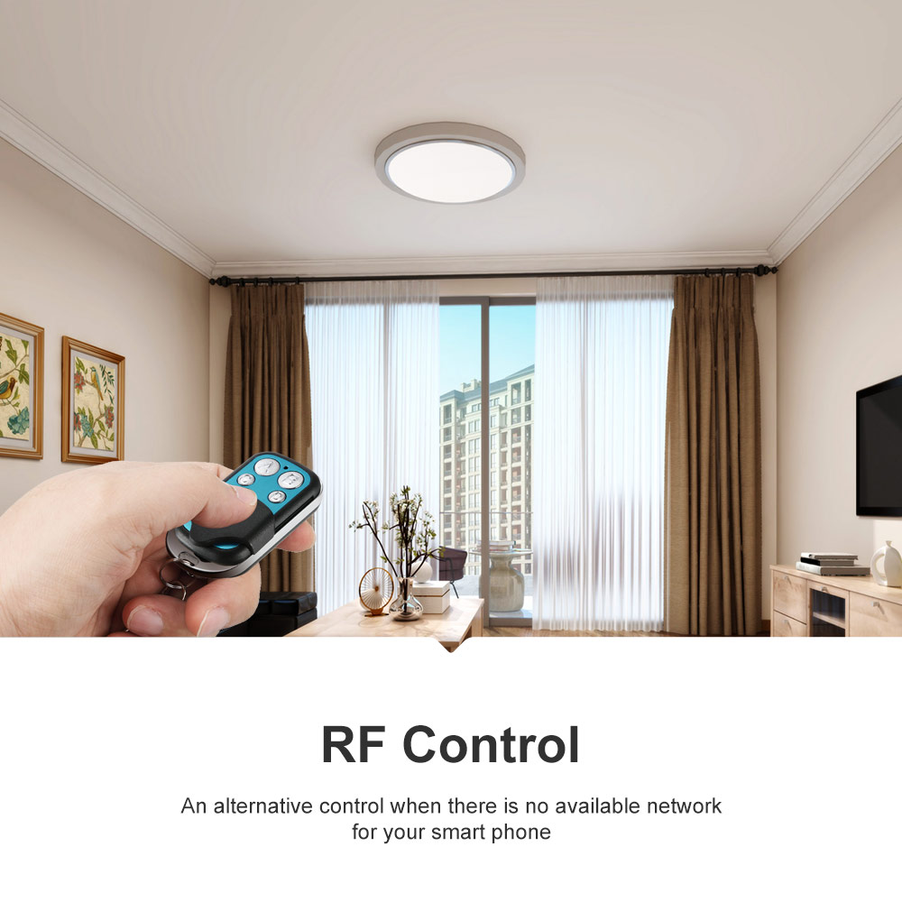 SONOFF RF R3 WiFi Switch,Smart On Off Light Switches Support APP/433 RF/Voice Remote Control Universal DIY Module