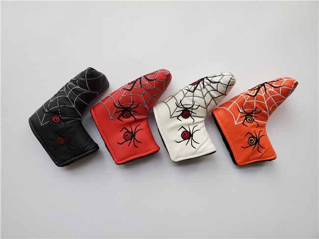 VICKY G GOLF CLUBS HEAD COVER SPIDER GOLF PUTTER HEAD COVER 4 COLORS GOLF HEAD COVER FOR PUTTER EMS