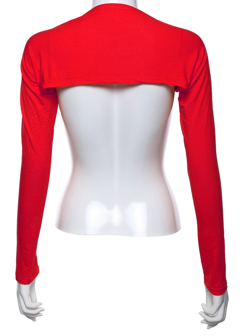 Femmes Hijab musulman Armer manches couverture haussement d'épaules boléro Hayaa Armer plus Oversleeves Stretch Protection turquie eau manches aléatoire: Rouge