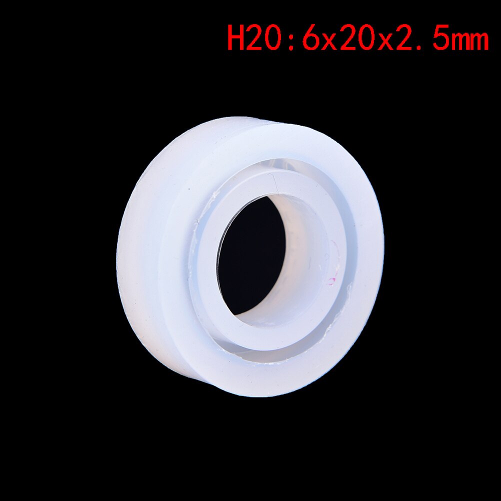 Diy siliconen ronde ringvorm, cirkelvormige siliconen mal voor ring, sieraden maken, transparante mal, epoxyhars mal: H20