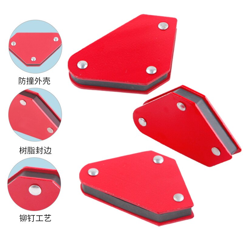 Welding Magnet Holder Set 4pcs Welding Positioner Multi Degrees Soldering Locator 45/90/135 Degrees Welding Holder Tools