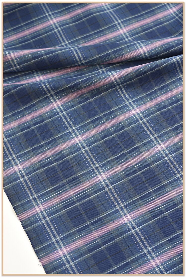 Bomull stoff rutete stoff trykk tekstil quilt twill stoff gjør det selv sy quiltet baby sovesal dekorasjon klær stoff materiale