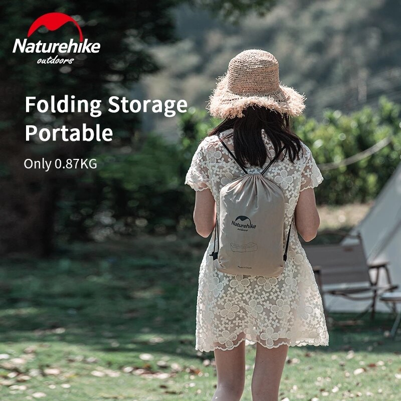 Naturehike Waterproof Portable Double Layer Inflatable Sofa Bed Lunch Break Beach Lazy Air Cushion Chair