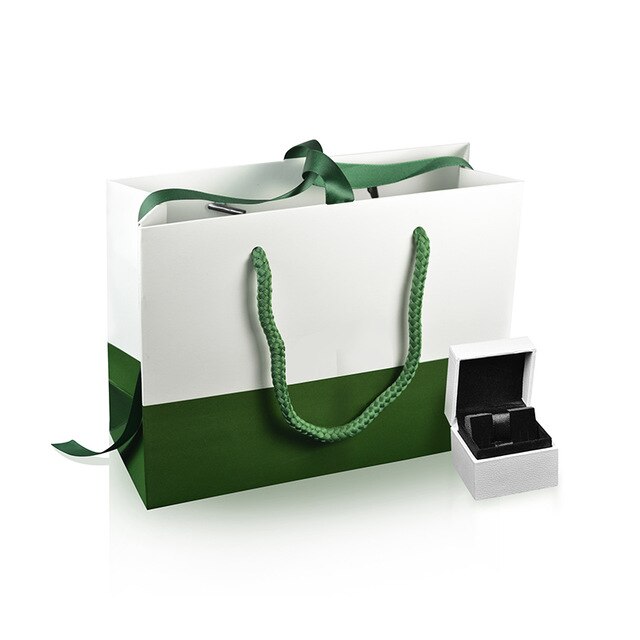 EDELL Squisito Sacchetto del Regalo Dei Monili del Braccialetto Della Collana scatola Contenitore di Regalo impostato: Ring e earring scatola