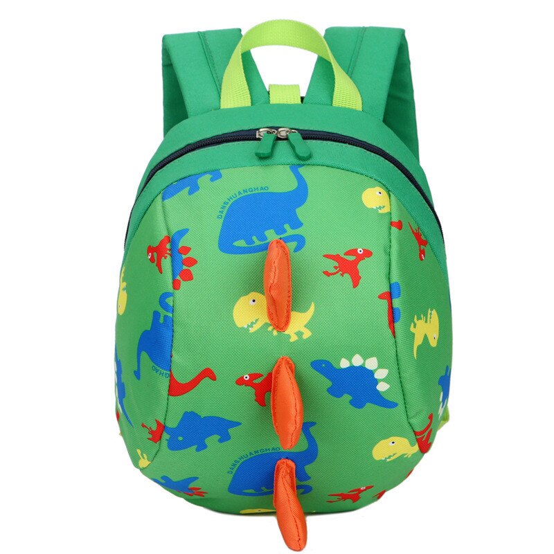 Desenhos animados crianças do jardim de infância mochila crianças sacos de escola para meninos meninas do berçário do bebê mochila infantil pré-escolar sacos: green