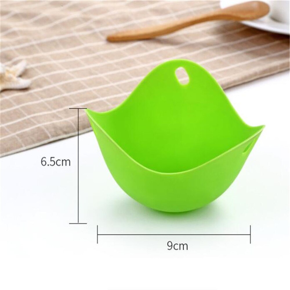 4Pcs/lot Silicone Egg Poacher Poaching Pods Pan Mould Kitchen Cooking Tool Accessory Cocina Gadget Accesorios De Cocina