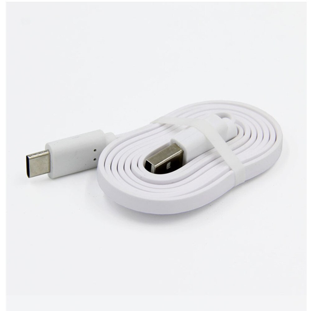 1 meter 2A type-c digital product charging cable, noodle flat cable data cable, digital product fast charging cable