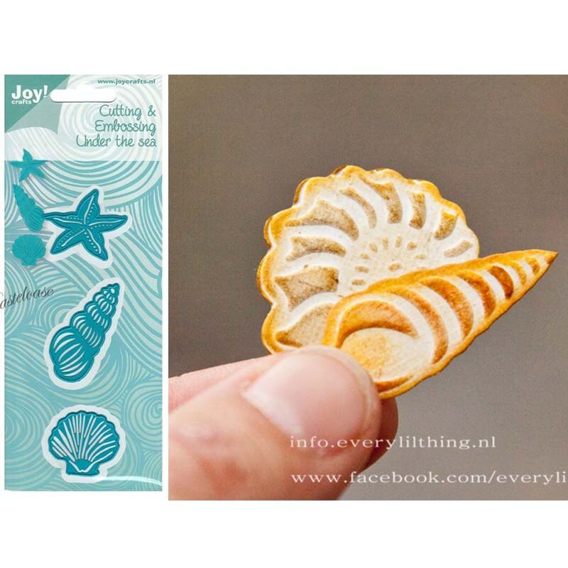 CH Ocean World 3D Stitched DIY Scrapbooking Stamps Craft Embossing Die Cut Making Stencil Template: 11
