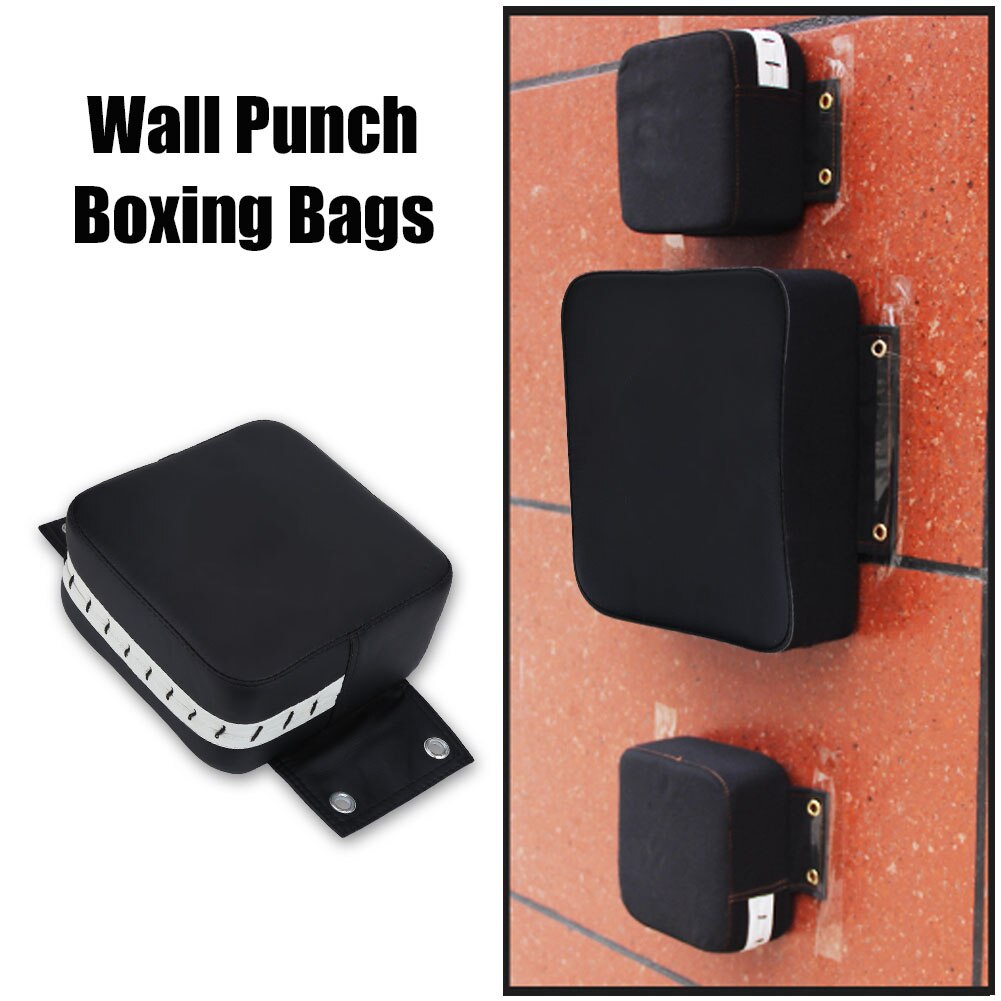 Pu vegg bokse vesker pad fokus mål pad vinge chun boksing kamp sanda trening bag sandbag kategori for innendørs utendørs