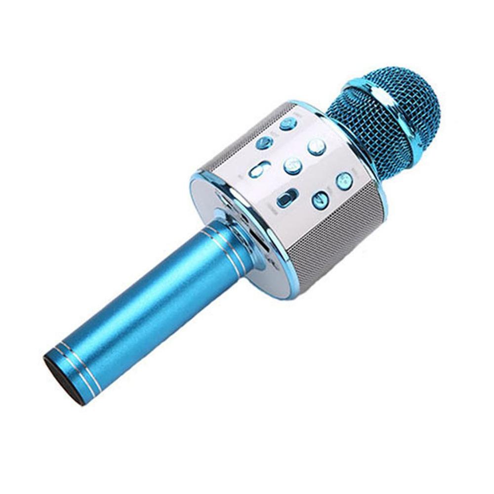 Draagbare Bluetooth Karaoke Microfoon Draadloze Professionele Spreker Thuis Ktv Handheld Microfoon