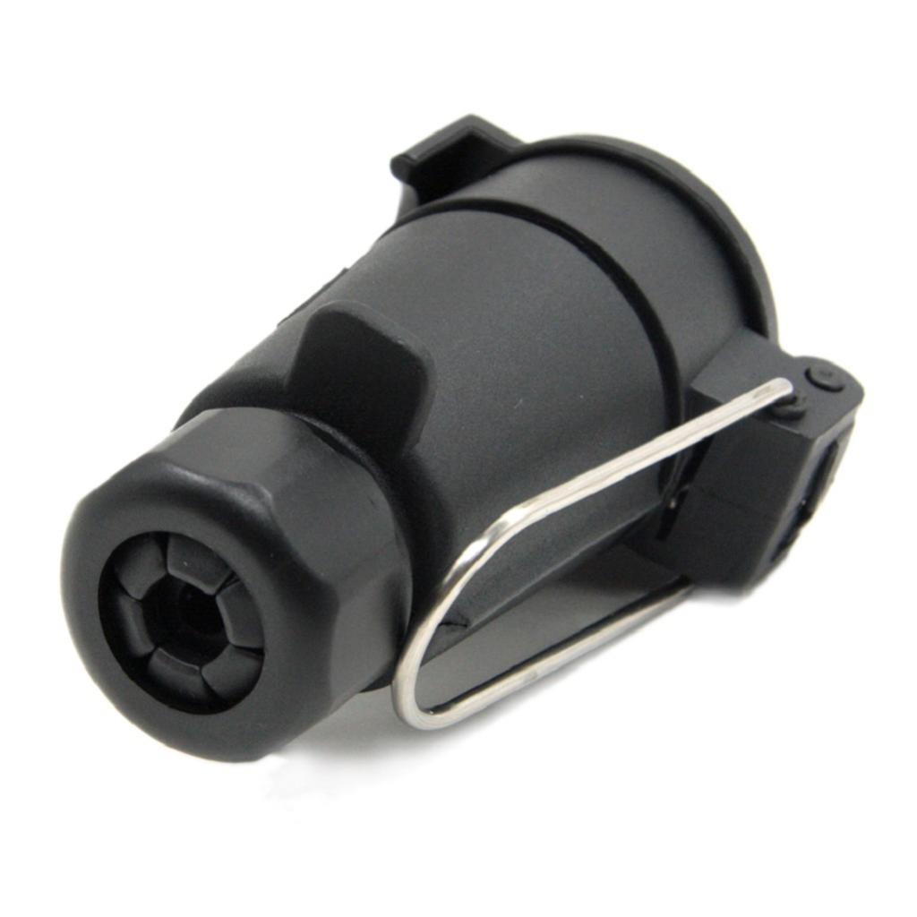 12V 7 Pin remolque enchufe N tipo remolque caravana remolque barra conector adaptador