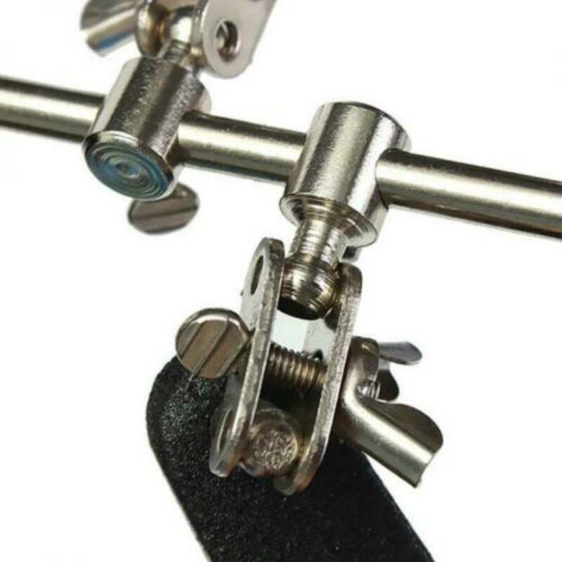 1 set of welding desktop magnifying glass mobile phone repair platform bracket welding repair tool 360 degree rotation