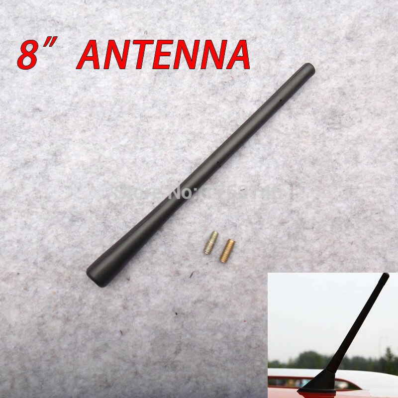 AM/FM Aerial Radio 8" Black Antenna Signal Reception For Beetle Golf Dodge Journey Avenger