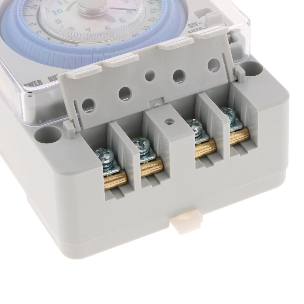 Mechanische Analoge Dag 24H Tijdschakelaar Industria Schakelaar Din Rail Installatie