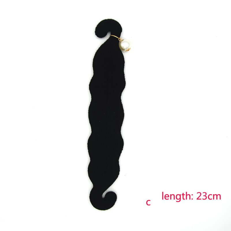 Hair salon Magic Sponge hair twister Braiding styling tools hair bun maker braid accessories Wig Hair Donut DIY Girls Women: c