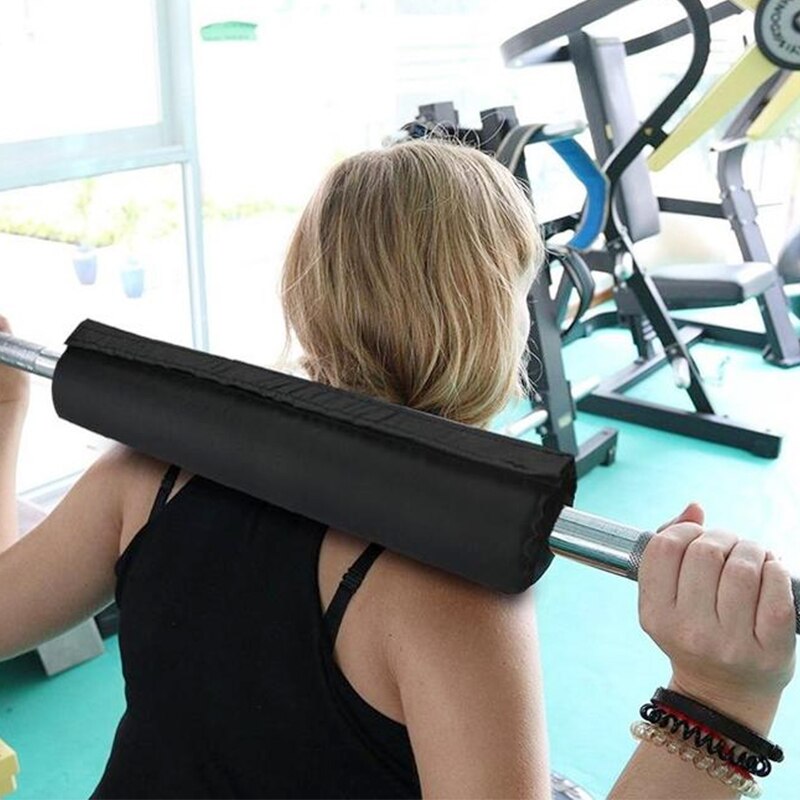 Gąbka sztanga podkładki podnoszenie ciężarów ochraniacz na ramię zdatność biodro pchnięcia Crossfit kucać bar ciągnąć w górę sport chwytak poduszka