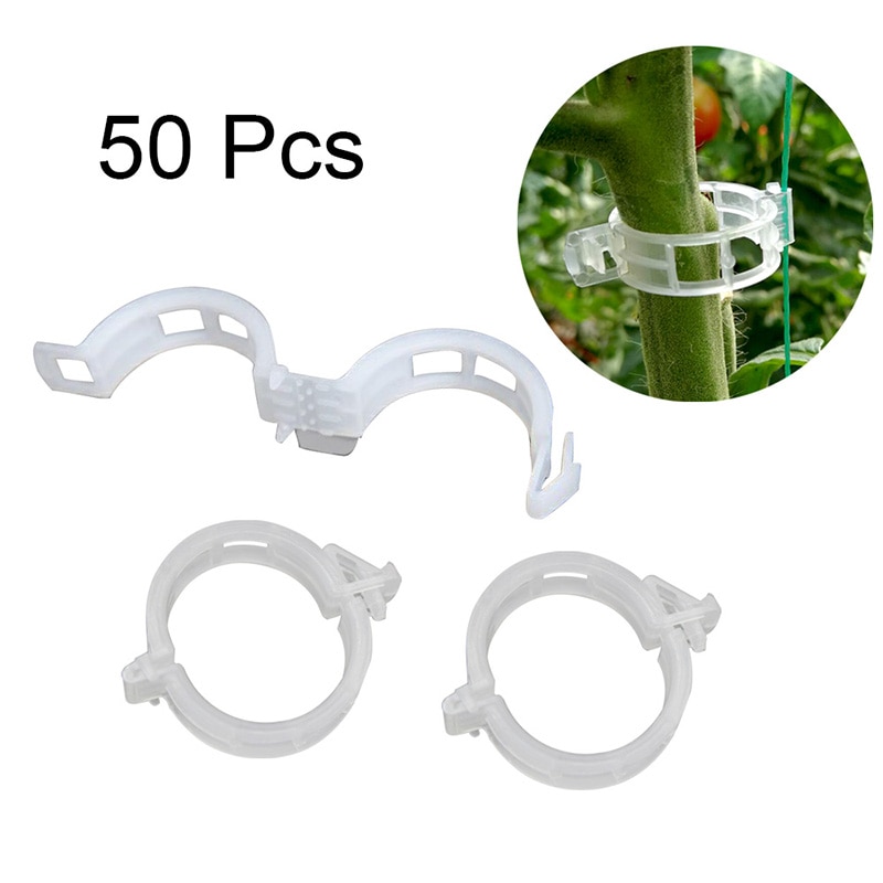 Herbruikbare plantensteun tuinklemmen voor klimgroenten, tomatenrek plantensteun tuintang voor klimgroenten