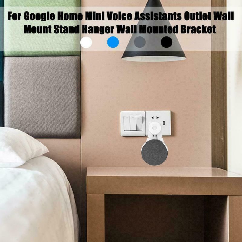 Outlet Wall Mount Stand Beugel Hanger Holder Voor Google Thuis Mini Voice Assistent Smart Luidspreker Accessoires