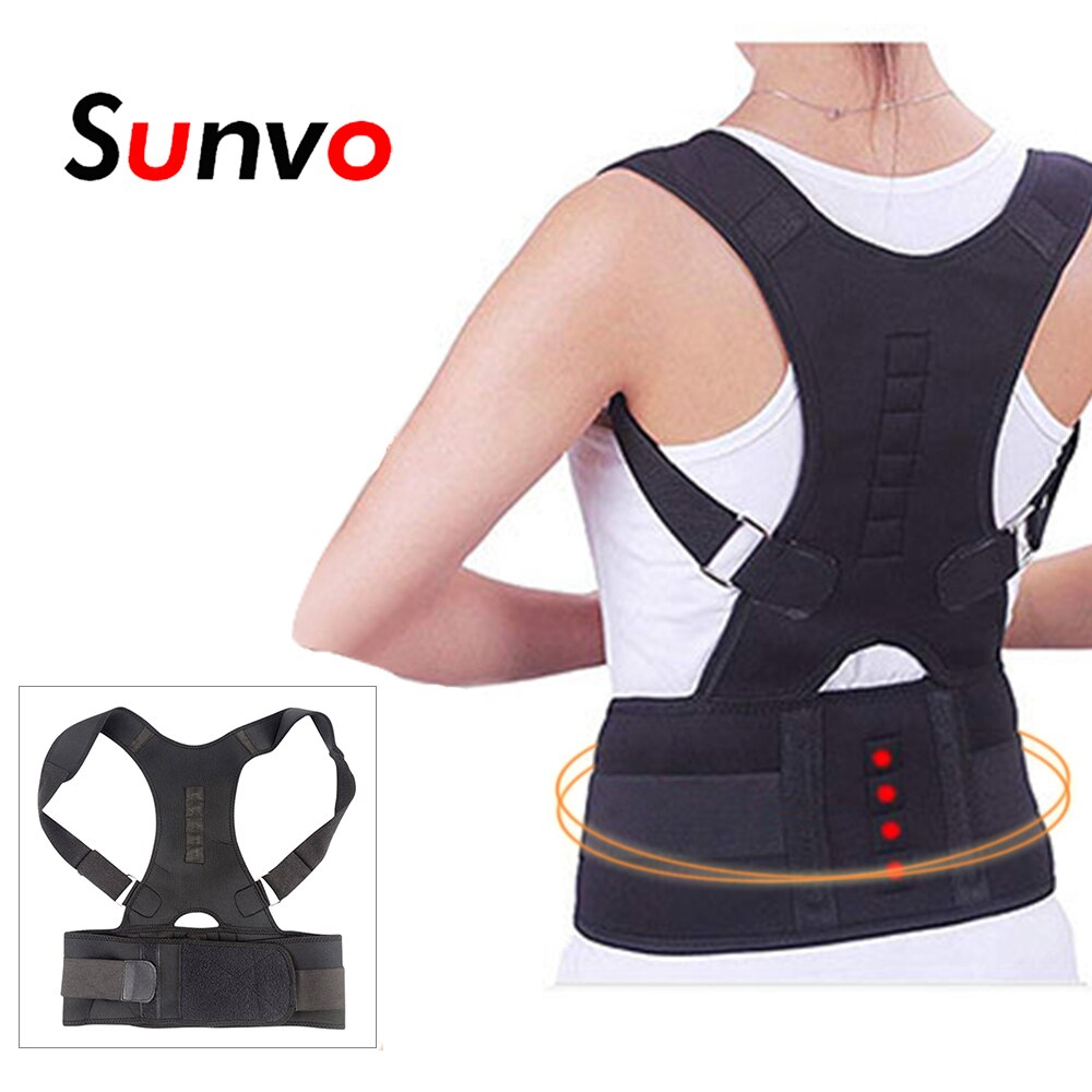 Magnetic Therapy Adult Back Corset Shoulder Lumbar – Grandado