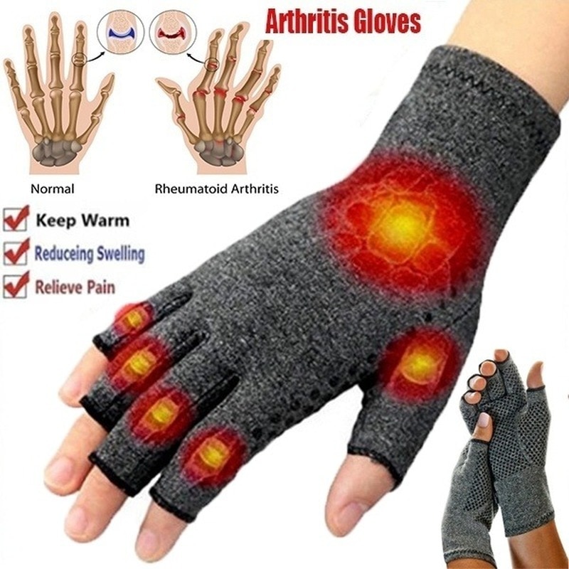 1 Pairs Artritis Handschoenen Touch Screen Handschoenen Anti Artritis Therapie Compressie Handschoenen En Pijn Gezamenlijke Opluchting Winter Warm