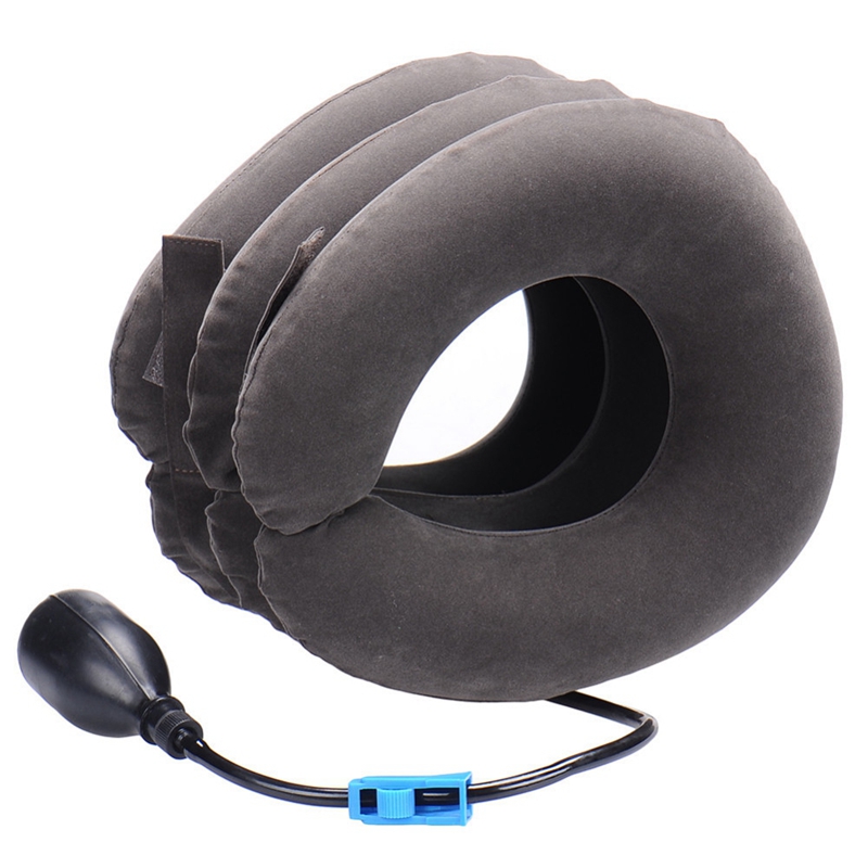 Neck Massage Inflatable Collar To Relieve Neck Muscles Reduce Headaches Mild Stretching Of The Cervical Spine