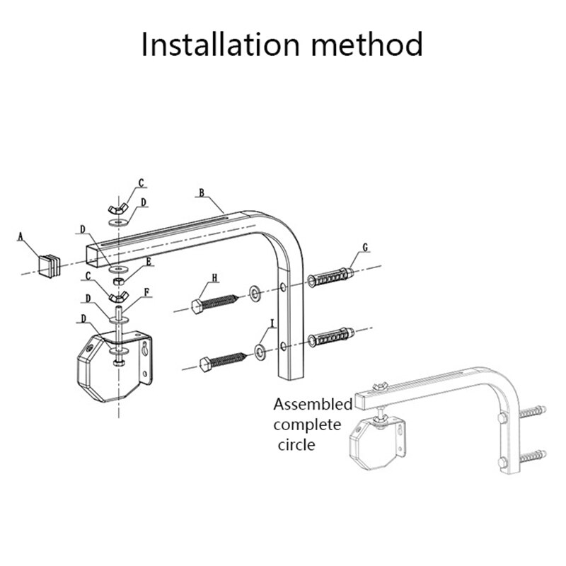 Projector Gordijn Haak Projectiescherm Wall Mount Hanger Haak Projectie Gordijn Haak L-Vormige Haak Accessoires