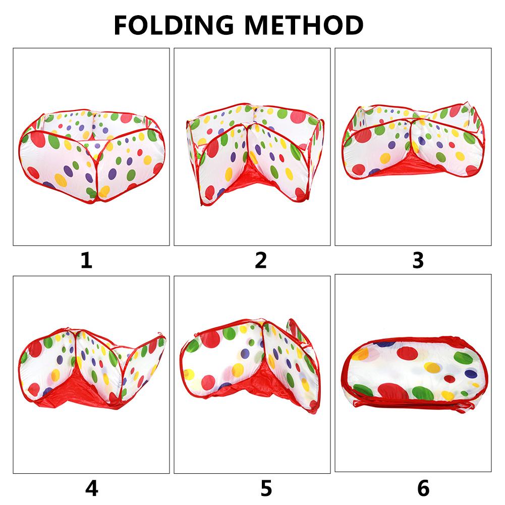 Pet Playpen Foldable Small Animals Cage Exercise Fence for Small Dog Cat Rabbits Hamster Toy Pool