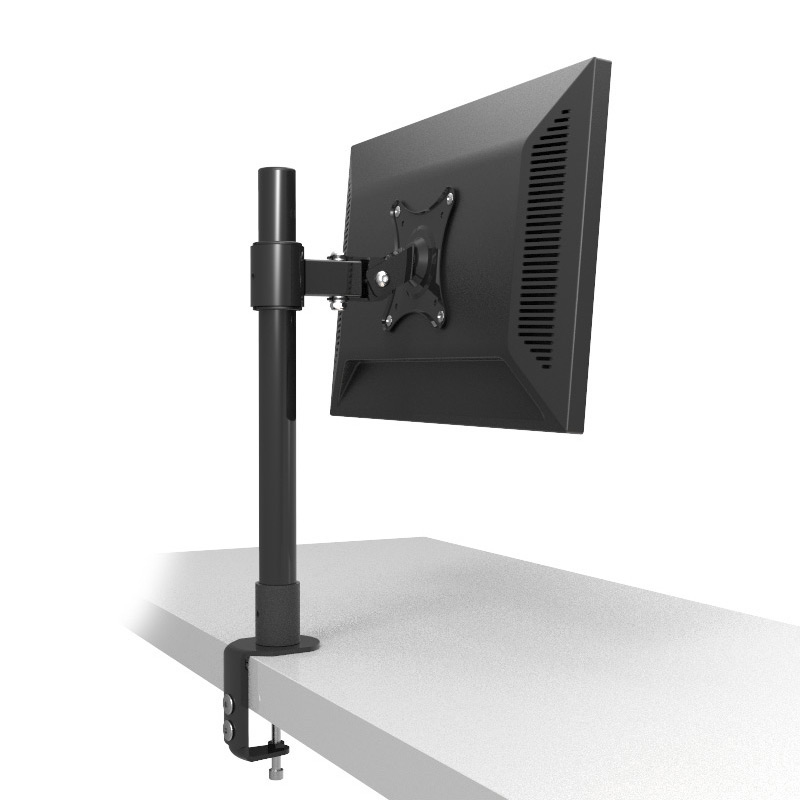 Hyvarwey LC250/40 Desktop Mount Free Lifting Full Rotation 10-22" LCD LED Monitor Holder Table Clamping Monitor Mount Support