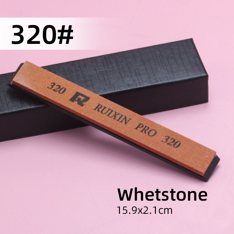 Ostrzałka do noży 120-3000 Grit Diamond Whetstone kamień olejowy narzędzie barowe Apex profesjonalny kamień do honowania akcesoria kuchenne ostrzenie: 320 RUIXIN