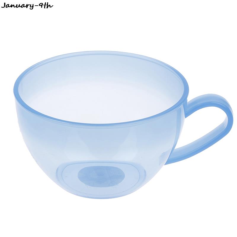 Cuenco de mezcla de plástico colorido personalizado, utensilios de cocina para hornear y cocinar, cuenco de mezcla de colores decorativo: Blue