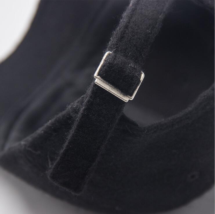 Seioum winter baseball petten voor heren korte klep 5cm zwarte wollen pet heren dad hat baseball pet rusland hoed bone masculino