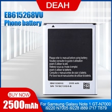 2500Mah EB615268VU Vervangende Telefoon Batterij Voor Samsung Galaxy Note 1 Note1 GT-N7000 N7000 I9220 N7005 I9228 I889 I717 T879