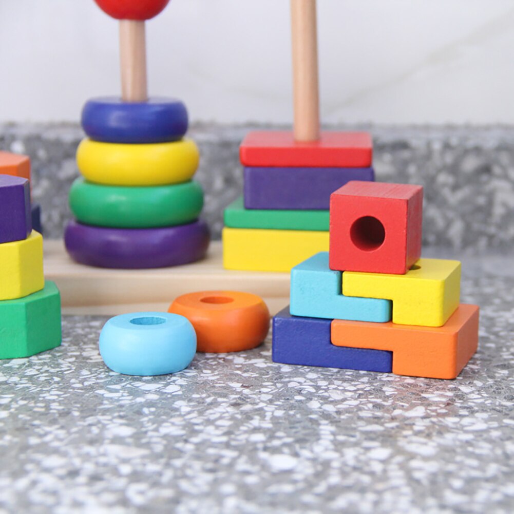 geometric shape stacker