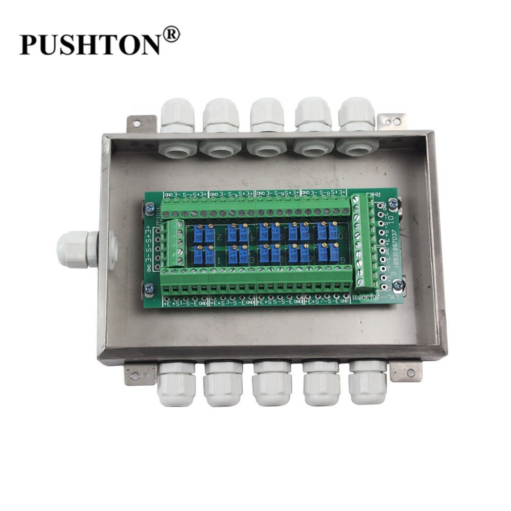 Jxh vikt bro lastbil golv pressgjutning vattentät  ip67 4/6/8/10 linje vägningsvåg lastcell kopplingsdosa