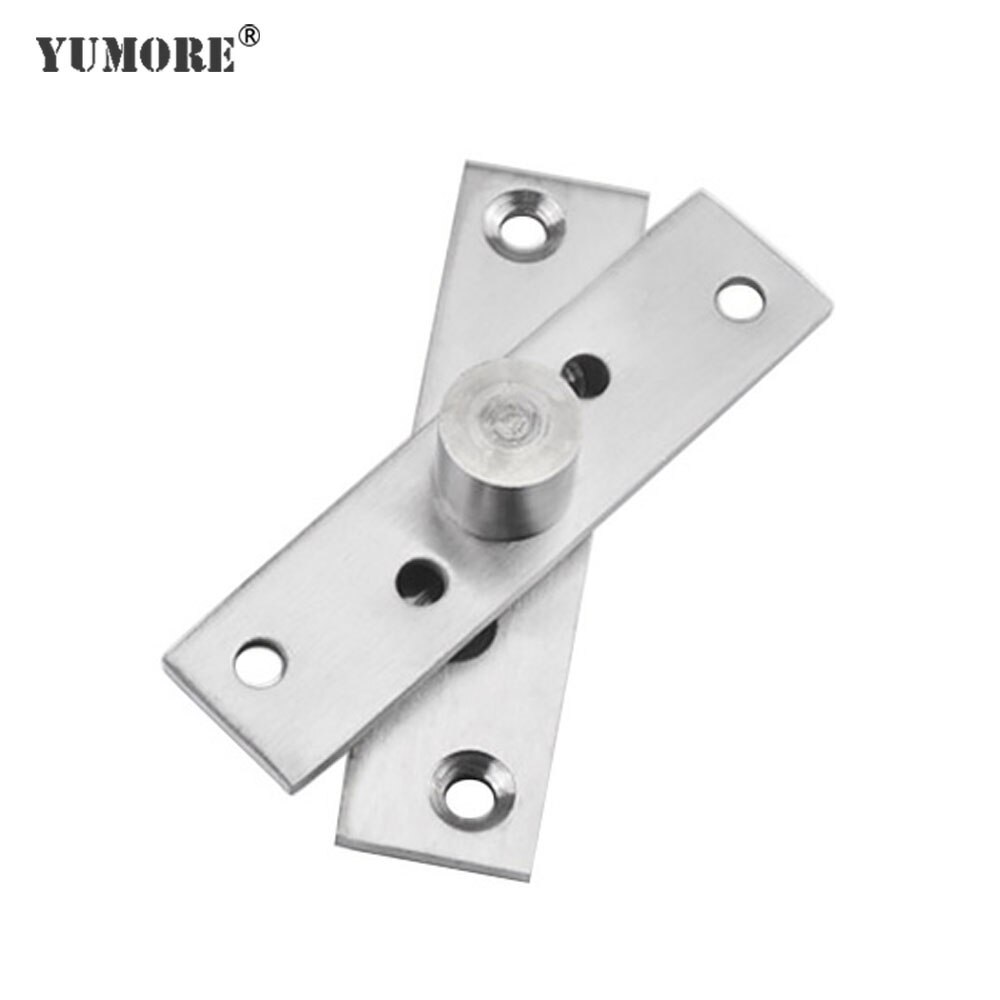 YUMORE 360 Degrees Rotating Door Pivot Rotary Stainless Steel Doors Hinges Central Axis Location Shaft Furniture Hidden Hinge: M 95mm length