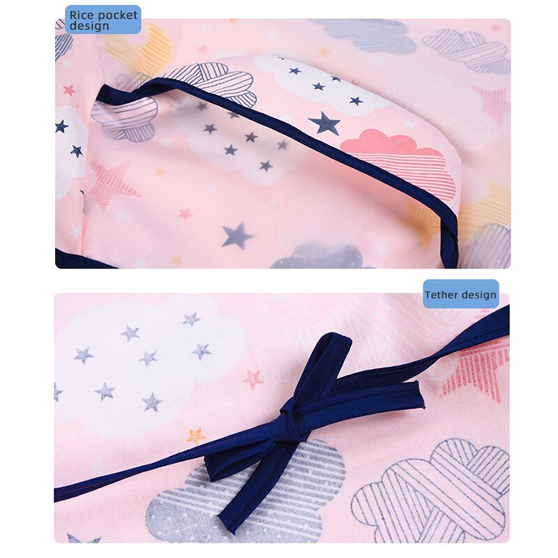 Bavoir imperméable pour bébé, , mignon, imprimé de dessin animé, fille et garçon, tablier à déjeuner, alimentation