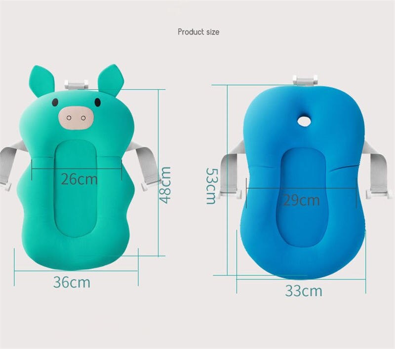 Draagbare antislip badkuip cartoon kleur bal speelgoed badstoel beugel beugel kussen