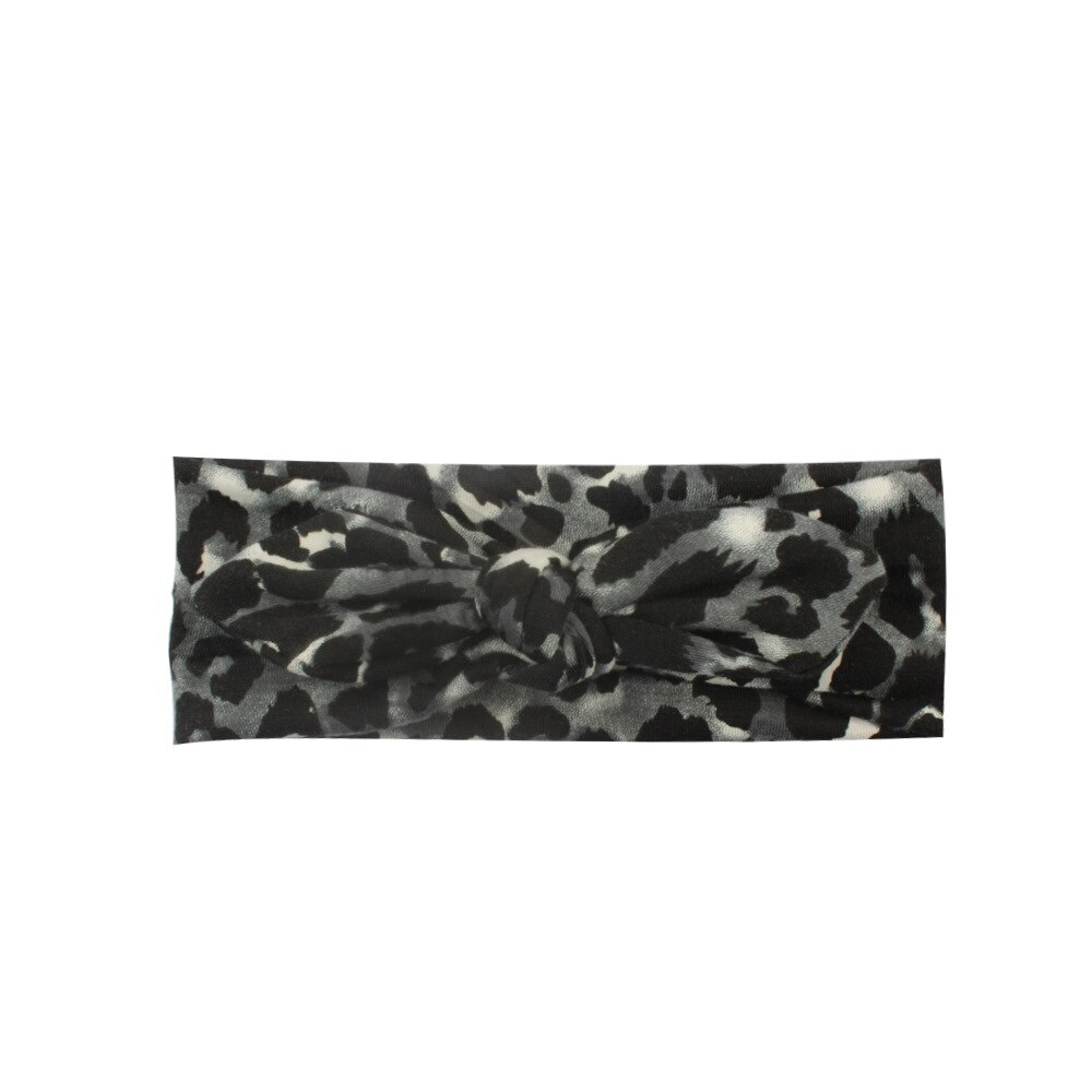 Neue Schönheit Baby Mädchen Kleinkind Kleinkind Leopard Bogen Stirnband Haarband Zubehör