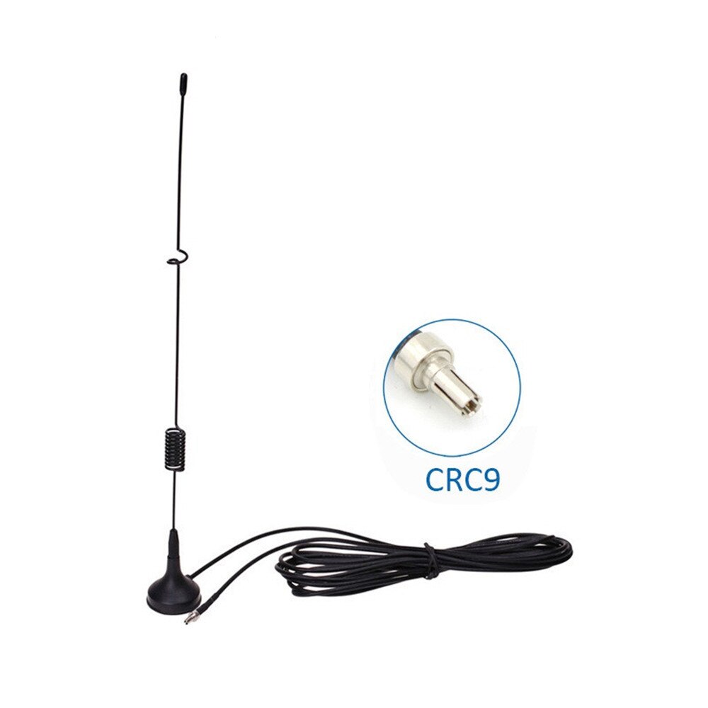 3G Antenne 7dBi 1920-2170Mhz TS9 CRC9 Sma Connector Met 3M Kabel Modem Externe Antenne Voor huawei Zte Router Usb Dongle: CRC9 male